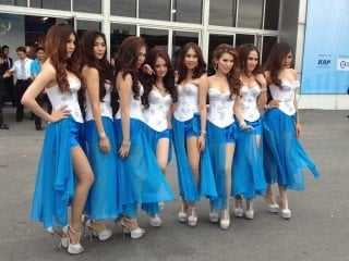 รวมสาวสวยงานFAST AUTO SHOW