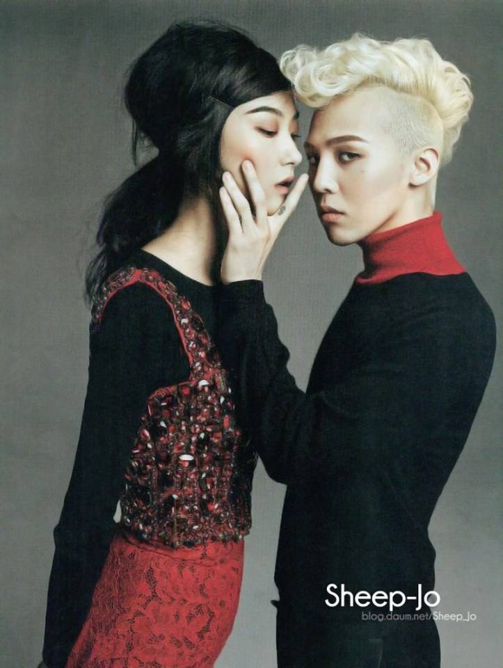 G-Dragon & Ji Hye Park @ Vogue Korea August 2013