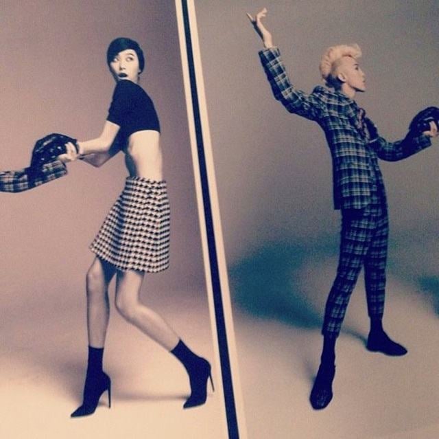 G-Dragon & Ji Hye Park @ Vogue Korea August 2013