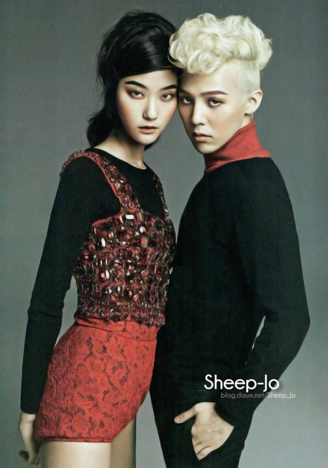 G-Dragon & Ji Hye Park @ Vogue Korea August 2013