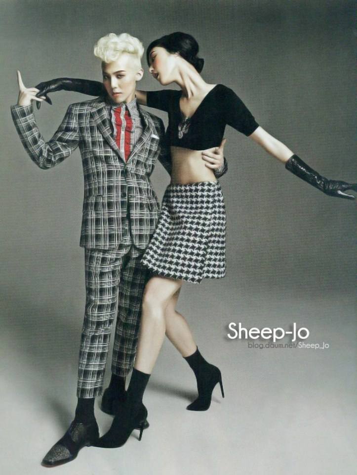 G-Dragon & Ji Hye Park @ Vogue Korea August 2013