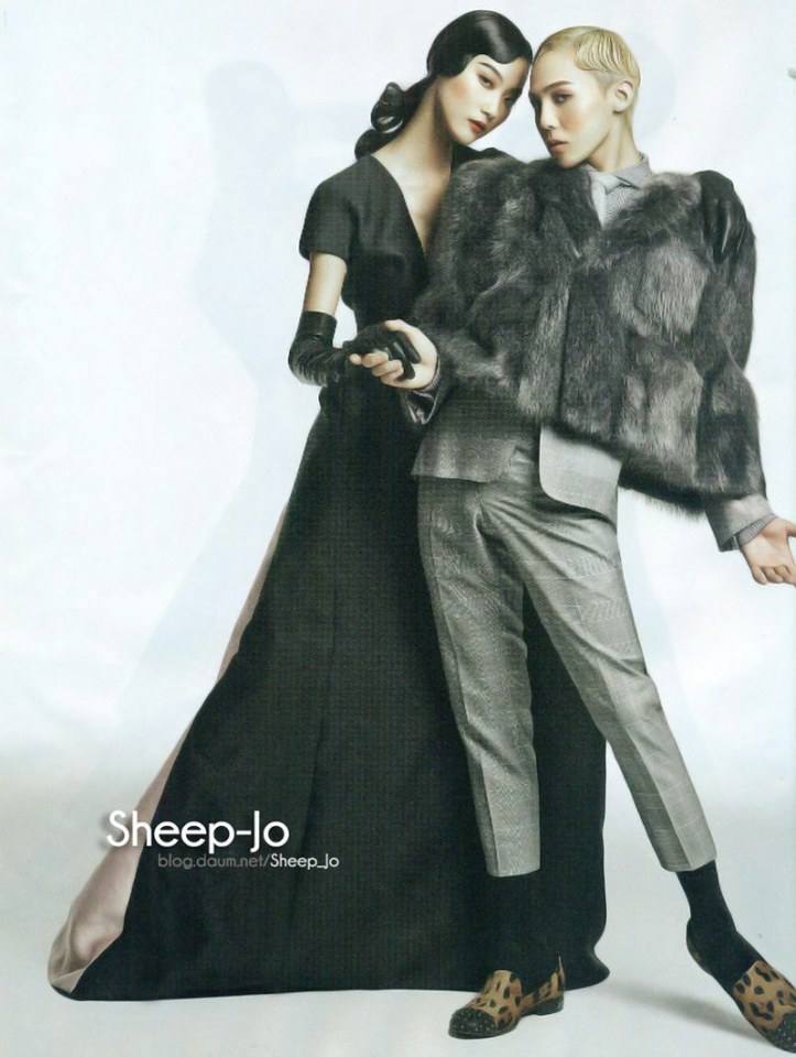 G-Dragon & Ji Hye Park @ Vogue Korea August 2013