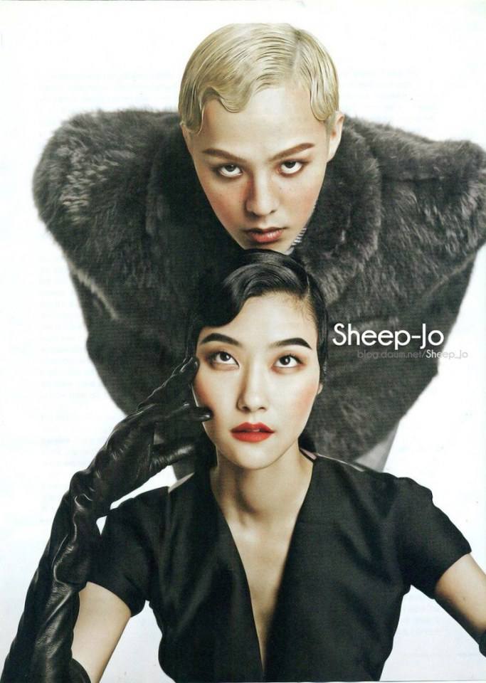 G-Dragon & Ji Hye Park @ Vogue Korea August 2013