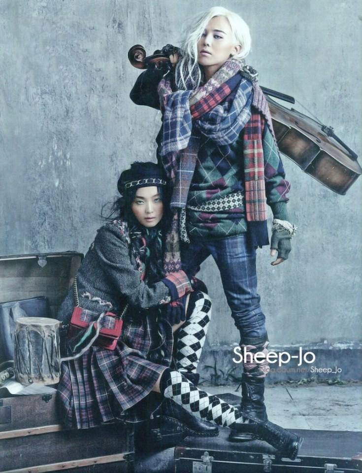 G-Dragon & Sung Hee @ Vogue Korea August 2013