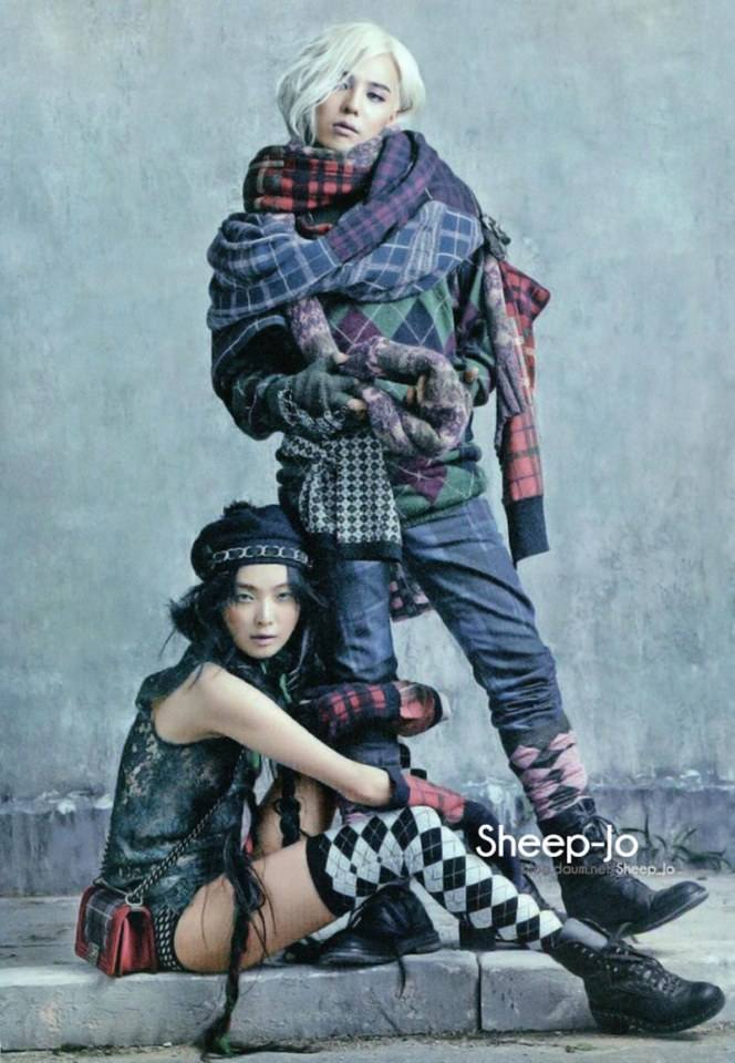 G-Dragon & Sung Hee @ Vogue Korea August 2013