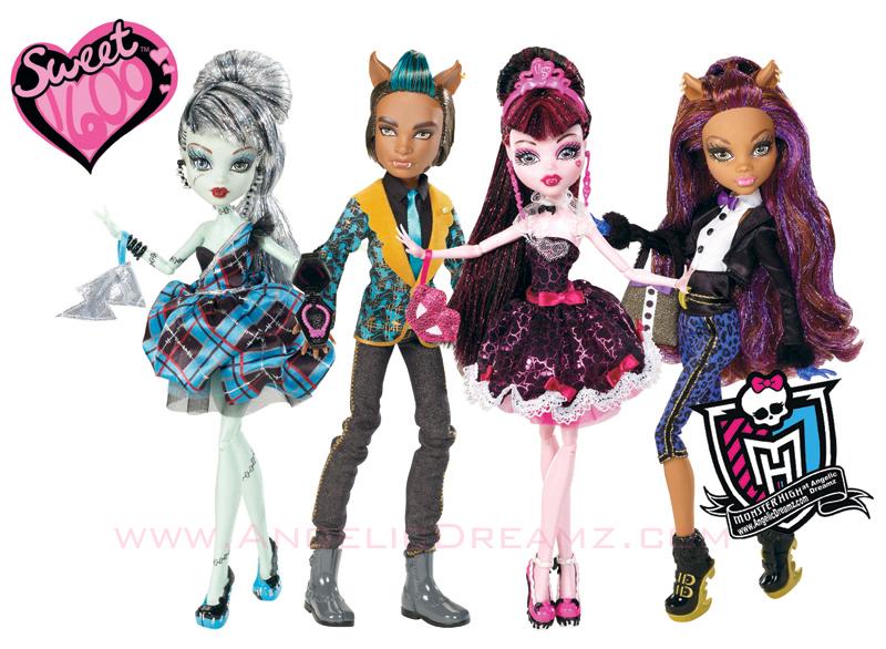 Monster High ตุ๊กตาสายพันธุ์ใหม่เผ็ดที่สุดในตอนนี้