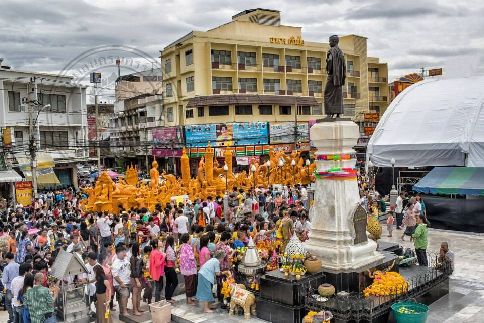 พลังศรัทธา แห่เทียนโคราช 122 ปี ต้นตำนานแห่เทียนไทยของจริง