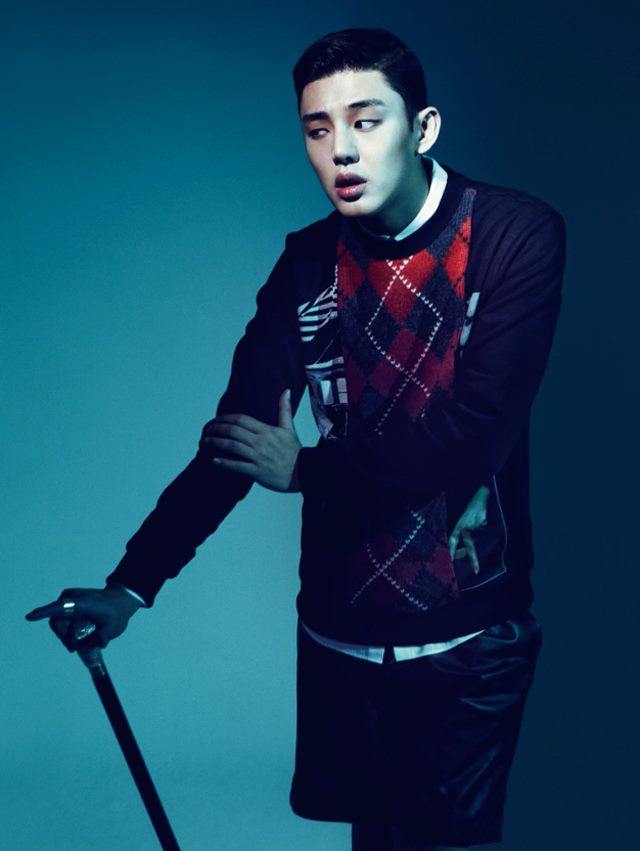 Yoo Ah In @ High Cut vol.106 July 2013