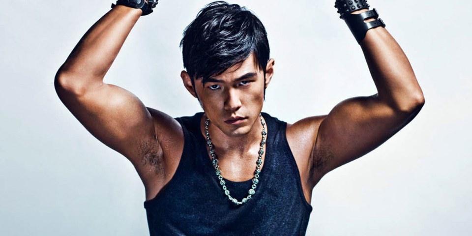 กล้ามล่ำร่างกำยำขนหน้าอกเซ็กซี่ของหนุ่ม Jay Chou จาก Men's Health China กรกฎาคม 2013