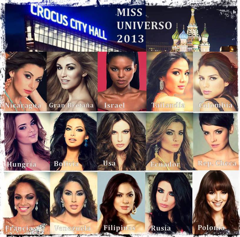 Miss Universe 2013 Poll on July