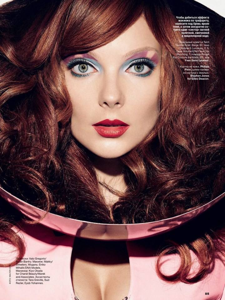 Eniko Mihalik @ Allure Russia August 2013