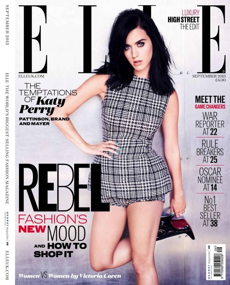 Katy Perry @ Elle UK September 2013