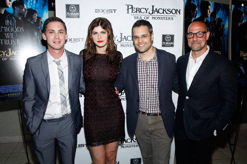 Percy Jackson: Sea of Monsters เดินสายโปรโมทที่Hamptons Premiere