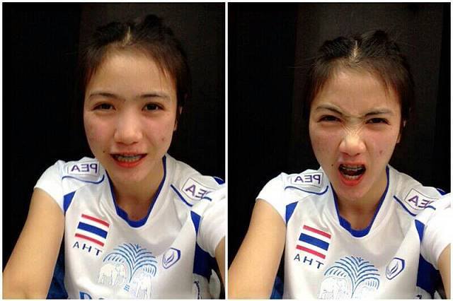 น้องป๊อป นริศรา แก้วมะ นักวอลเลย์บอลยุวชนทีมชาติไทย