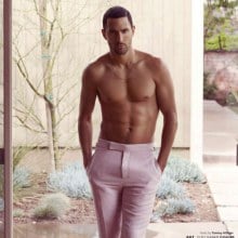 Noah Mills by Bruno Staub for Out Magazine