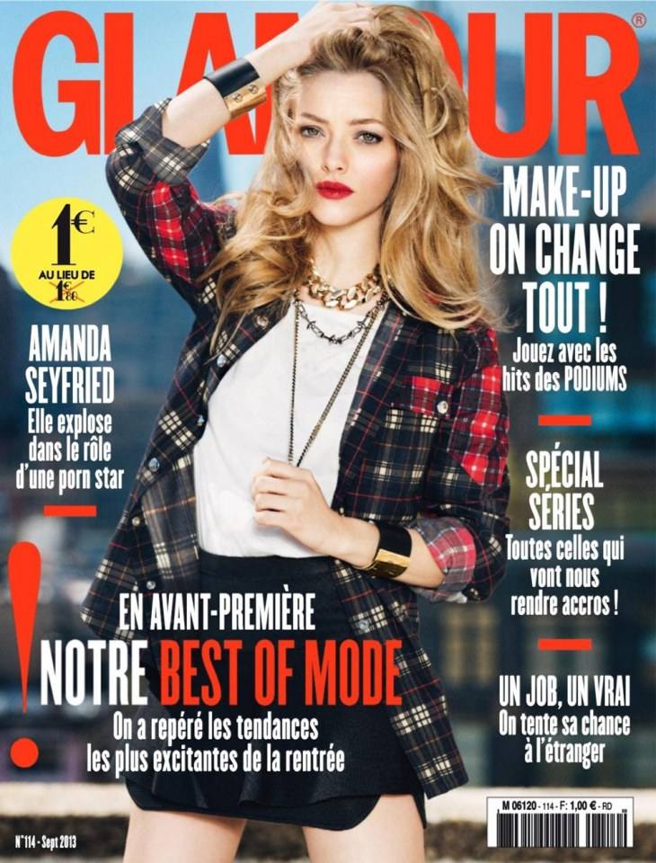 Amanda Seyfried @ Glamour France September 2013