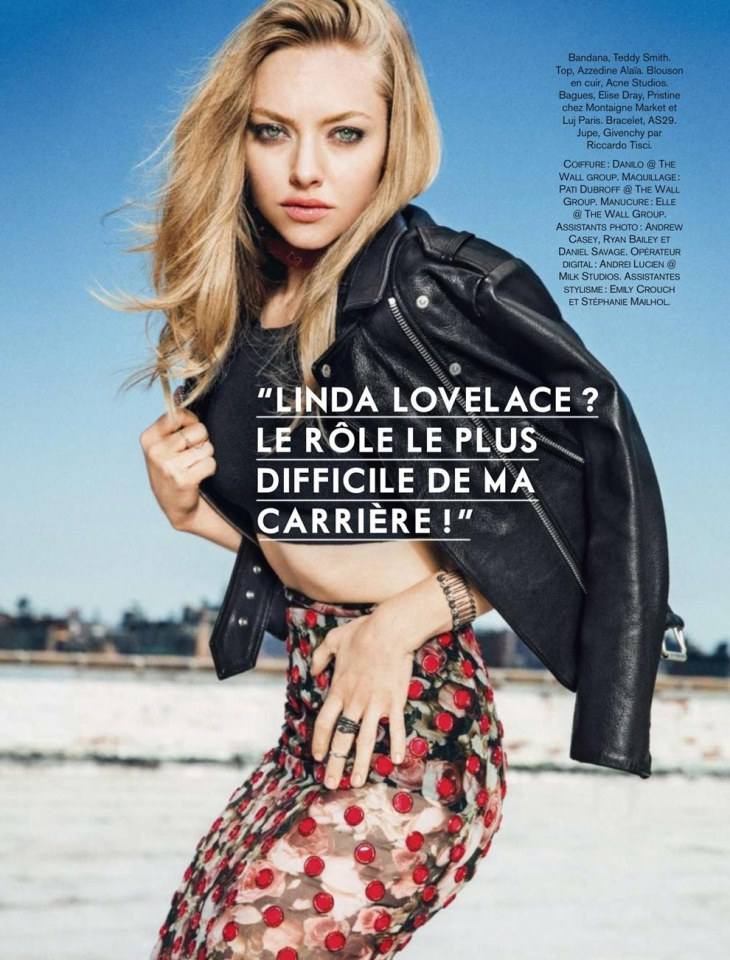 Amanda Seyfried @ Glamour France September 2013