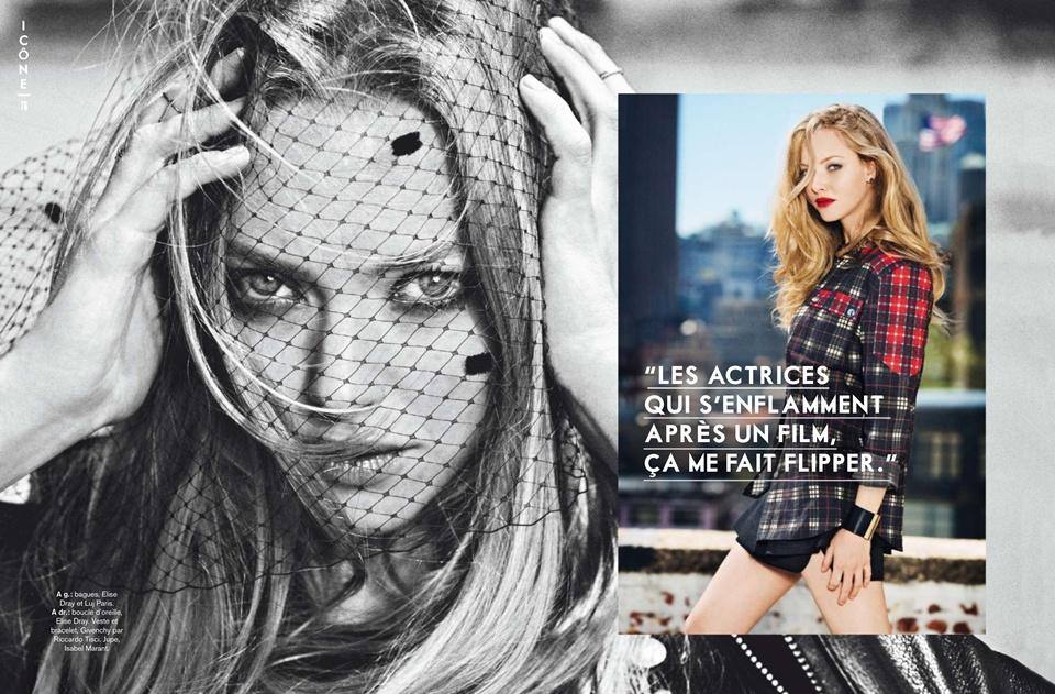 Amanda Seyfried @ Glamour France September 2013