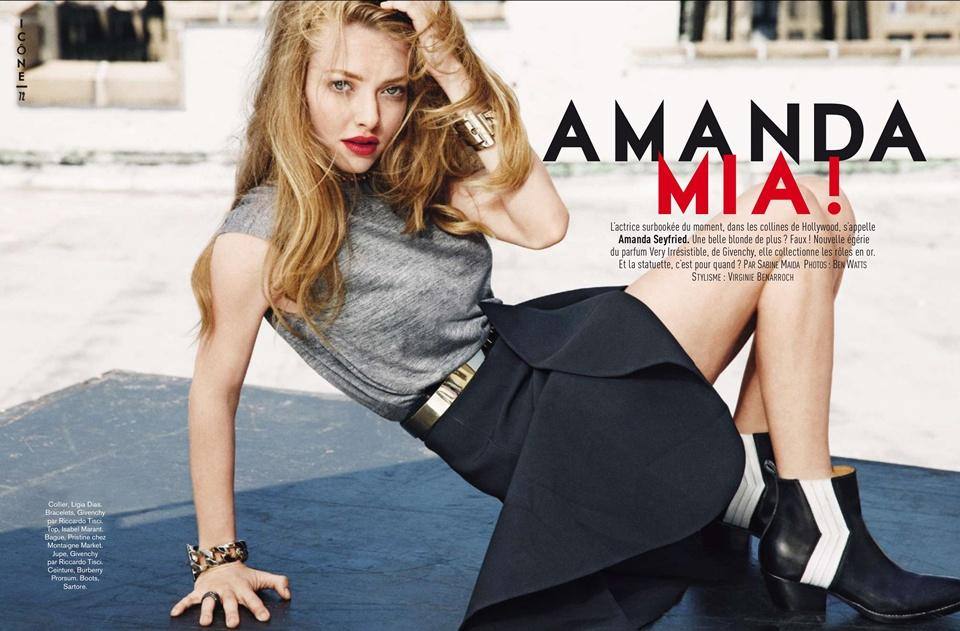 Amanda Seyfried @ Glamour France September 2013