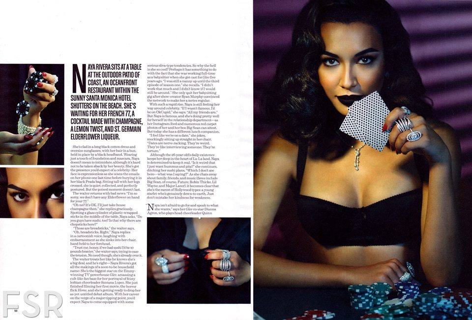 Naya Rivera @ Complex Magazine August 2013