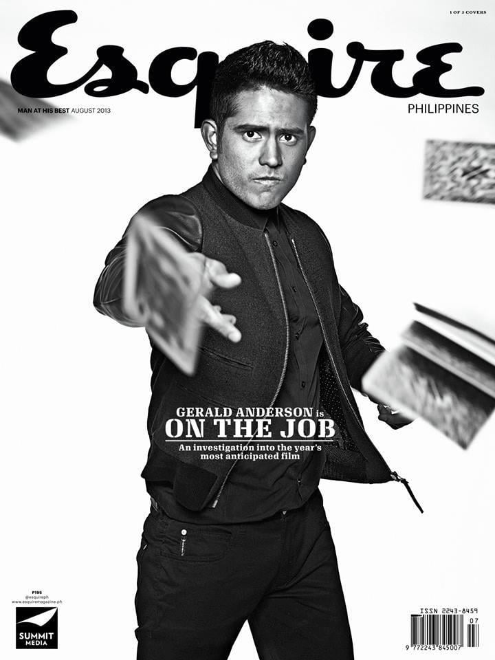 Joel Torre, Gerald Anderson & Piolo Pascual @ Esquire Philippines August 2013