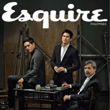 Joel Torre, Gerald Anderson & Piolo Pascual @ Esquire Philippines August 2013