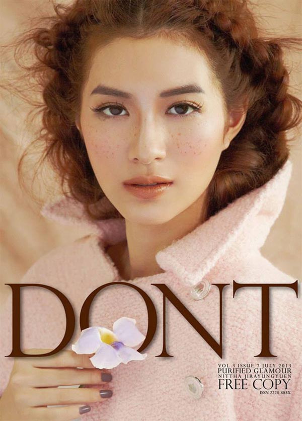 มิว นิษฐา กับลุคตุ๊กตาฝรั่ง ใน DONT Magazine