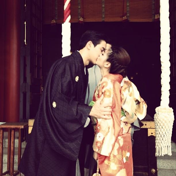 กาย ฮารุ แต่งงานแบบญี่ปุ่นที่กรุงโตเกียว หวานมาก