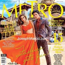 Joseph Marco & Empress @ Metro Magazine July 2013