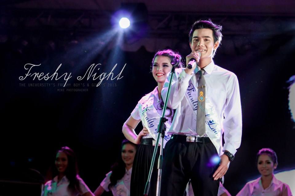 ประมวลภาพ ความเปลี่ยนแปลงของThe University's Freshy Boy&Girl 2013