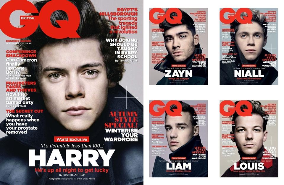 One Direction @ GQ UK September 2013