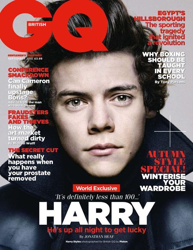 One Direction @ GQ UK September 2013