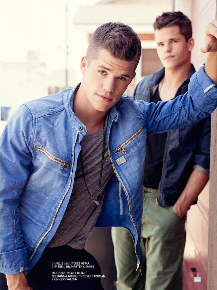 Max & Charlie Carver @ BELLO Magazine no.49  August 2013