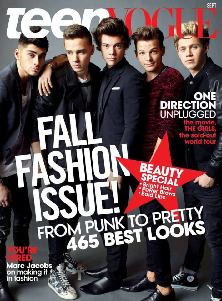 One Direction @ Teen Vogue September 2013