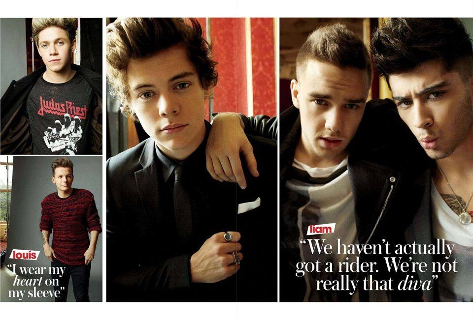 One Direction @ Teen Vogue September 2013