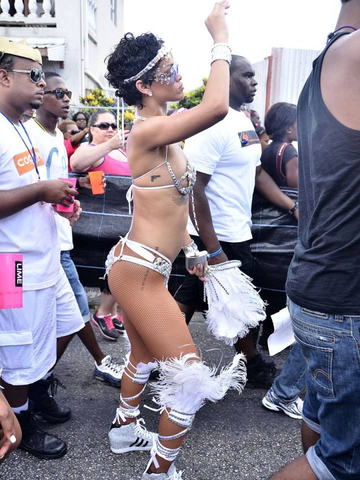 Rihanna @ 2013 Barbados' Kadooment Day