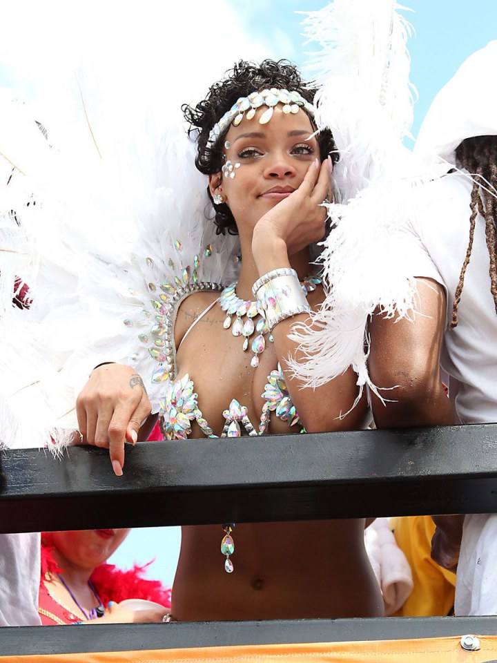 Rihanna @ 2013 Barbados' Kadooment Day