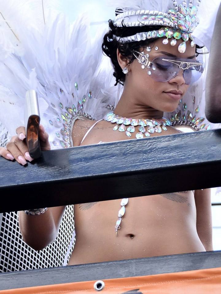 Rihanna @ 2013 Barbados' Kadooment Day