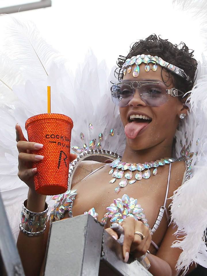 Rihanna @ 2013 Barbados' Kadooment Day