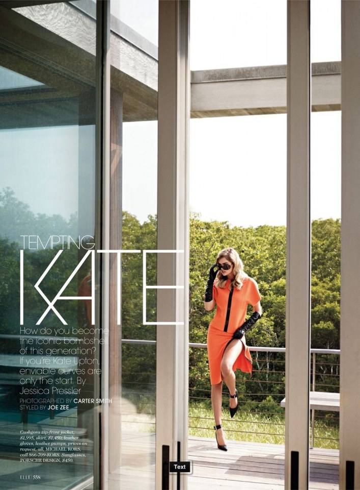 Kate Upton @ Elle USA September 2013