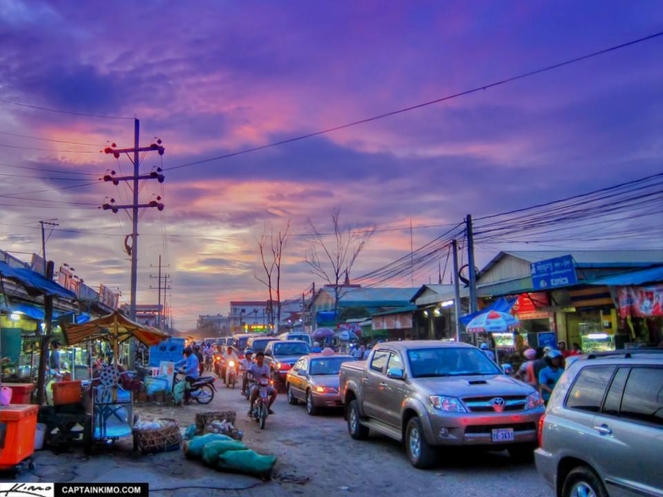 กรุงพนมเปญเมืองหลวงของประเทศกัมพูชา