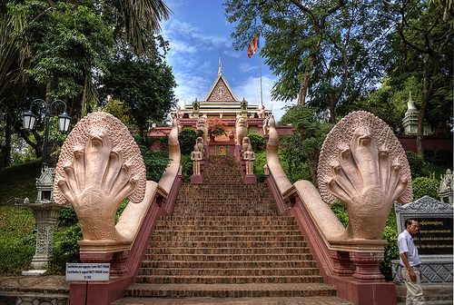 กรุงพนมเปญเมืองหลวงของประเทศกัมพูชา