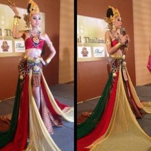 เปิดตัวชุดประจำชาติ miss supranational 2013