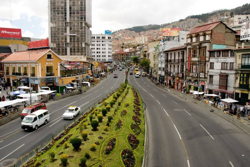 ลาปาซเมืองหลวงของประเทศโบลิเวีย
