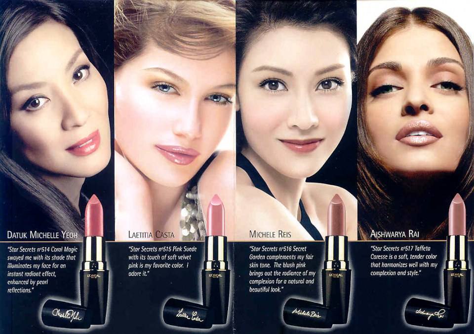 รวมดาราสาวสวย >>> ของ L'oreal >>>จากทั่วโลก ที่มีดีทั้งความสวยและสมอง...