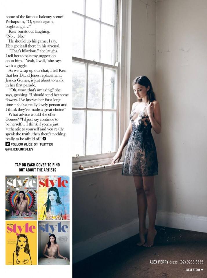 Miranda Kerr @ Sunday Style Magazine August 2013