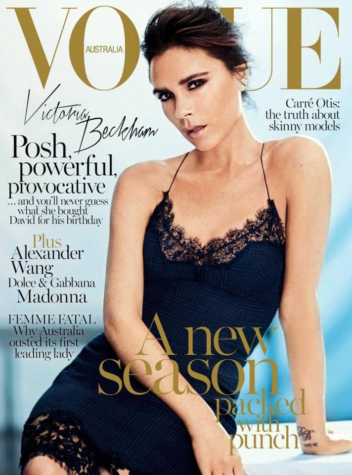 Victoria Beckham @ Vogue Australia September 2013