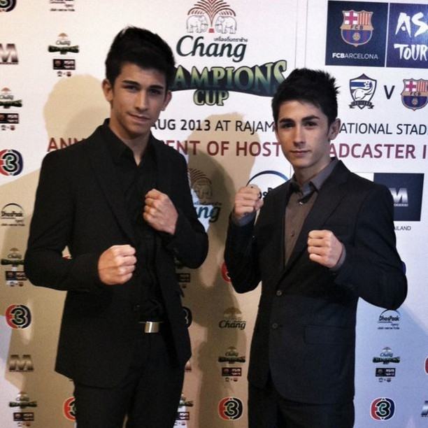 สองพี่น้องสุดหล่อจากเวทีThai Fight