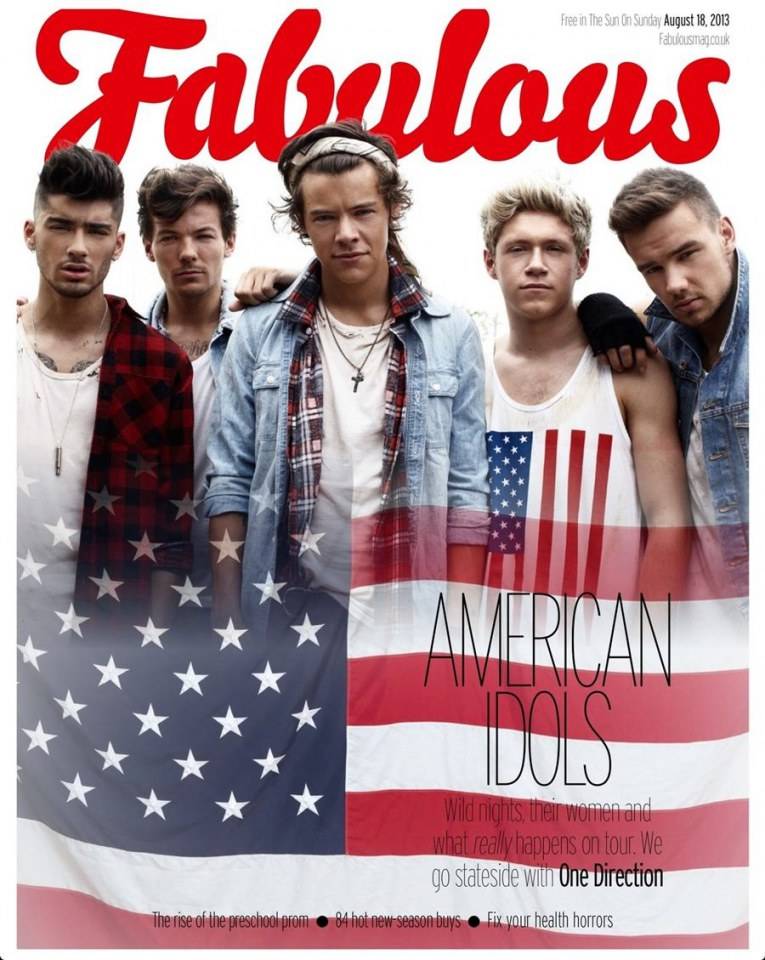 One Direction @ Fabulous Magazine August 2013