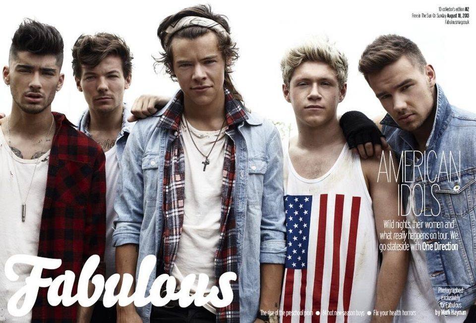 One Direction @ Fabulous Magazine August 2013